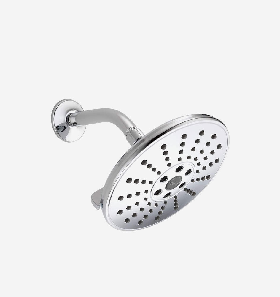 Round Multi-Function (3-Setting) Touch-Clean Shower Head