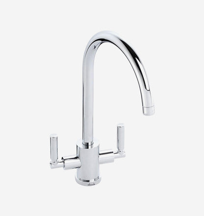 Aelmaren Kitchen Mixer Tap, Stainless Steel Colour