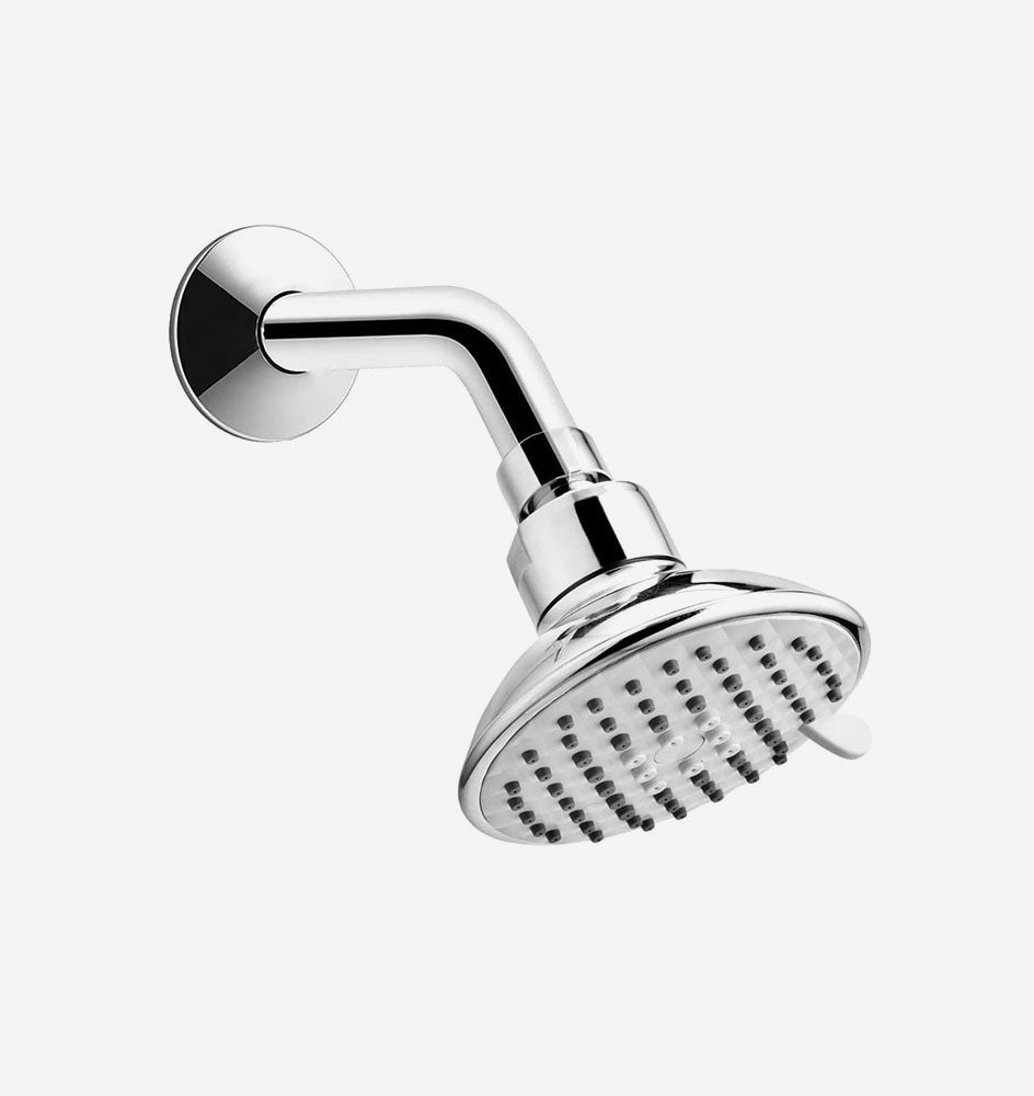 Round Multi-Function (3-Setting) Touch-Clean Shower Head
