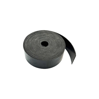 Black Solid Rubber Strip